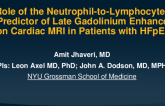 The Role of the Neutrophil to Lymphocyte Ratio as a Predictor of Late Gadolinium Enhancement on Cardiac MRI in Patients With HFpEF