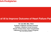 Use of AI to Improve Outcomes in Heart Failure Patients