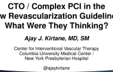 CTO and Complex PCI in the Revascularization Guidelines: What Were They Thinking?