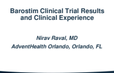 Clinical Data and Patient Experience with Barostim