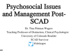 Psychosocial Issues and Management Post-SCAD