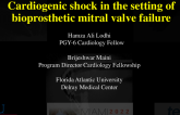 Cardiogenic shock in the setting of bioprosthetic mitral valve failure