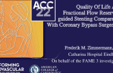 Quality Of Life After  Fractional Flow Reserve-guided Stenting Compared With Coronary Bypass Surgery