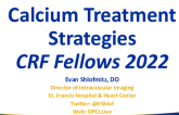 Calcium Treatment Strategies