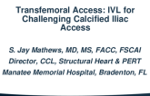 Transfemoral access with IVL