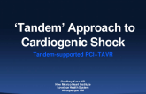 Total "Tandem" Approach for Cardiogenic Shock: TAVR and PCI