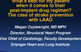 What's best for my patient when it comes to their post-implant drug regimen?