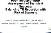 Post-Tricuspid-TEER Assessment of Technical Success: Balancing TR Reduction with Risk of Stenosis