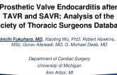 Prosthetic Valve Endocarditis After Transcatheter and Surgical Aortic Valve Replacement: Analysis of the Society of Thoracic Surgeons Database