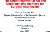 The undertreatment of aortic regurgitation and understanding the need for surgical alternatives