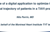 Use of a Digital Application to Optimize the Clinical Trajectory of Patients in a TAVI Program