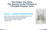 The Foldax Tria Valve: The Journey to the Promise of a Durable Polymer Valve