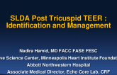 SLDA Post-Tricuspid-TEER: Identification and Management