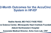 12-Month Outcomes for the AccuCinch System in HFrEF