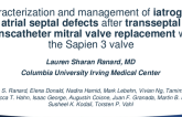 Characterization and management of iatrogenic atrial septal defects after transseptal transcatheter mitral valve replacement with the Sapien 3 valve