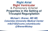 A Concise Review of Right Atrial, Right Ventricular, and Pulmonary Arterial Properties in the Setting of Tricuspid Regurgitation