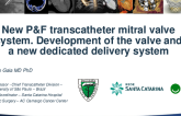 New P&F transcatheter mitral valve system. Development of the valve and a new dedicated delivery system  