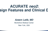 ACURATE neo2: design features and clinical data