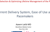 Current Delivery System, Ease of Use and Pacemakers