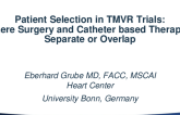 Patient Selection in TMVR Trials: Where Surgery and Catheter-based Therapies Separate or Overlap