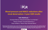 Blood pressure and MACE reductions after renal denervation: 3-year GSR results
