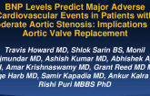 BNP levels predict major adverse cardiovascular events in patients with moderate aortic stenosis: implications for aortic valve replacement