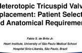 Heterotopic Tricuspid Valve Replacement: Patient Selection and Anatomical Requirements
