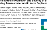 Cerebral Embolic Protection and Severity of Stroke Following Transcatheter Aortic Valve Replacement