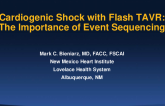 Cardiogenic Shock With Flash TAVR: The Importance of Event Sequencing