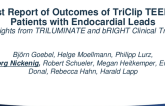 First Report of Outcomes of TEER in Patients With Endocardial Leads: Insights From TRILUMINATE and bRIGHT Clinical Trials
