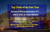 Top Trials of the Past Year: Advanced Revascularization