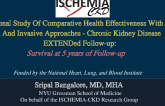 International Study Of Comparative Health Effectiveness With Medical And Invasive Approaches - Chronic Kidney Disease EXTENDed Follow-up: Survival at 5 years of Follow-up