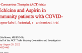 Colchicine and Aspirin in Community Patients with COVID-19: An Open-label, Factorial, Randomized Trial