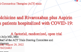 Colchicine and Rivaroxaban Plus Aspirin in Patients Hospitalized with COVID-19: A Factorial, Randomized, Open Trial 
