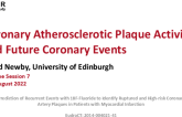 Coronary Atherosclerotic Plaque Activity and Future Coronary Events