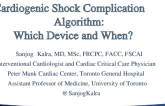 Cardiogenic Shock Complication Algorithm: Which Device and When?