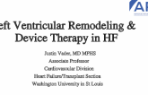 Left Ventricular Remodeling & Device Therapy in HF
