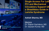 TCT 712: Single Access for Impella and PCI With Sheathless Guide Catheter via Axillary Approach