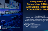 Management of Concomitant Coronary Disease in AVR-Eligible Patients – COMPLEAT or NOT?