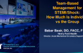 Team-Based Management for STEMI/Shock: How Much Is Individual vs the Group