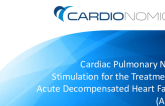 Cardiac Pulmonary Nerve Stimulation for the Treatment of Acute Decompensated Heart Failure (Cardionomic)
