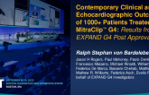 Contemporary Clinical and Echocardiographic Outcomes of 1000+ Patients Treated With MitraClip™ G4: Results From the EXPAND G4 Post Approval Study