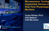 Microsensors: Turning Implantable Devices Into Real-Time Physiologic Monitors (MicroTech)