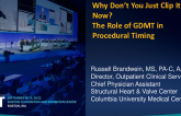 Why Don’t You Just Clip It Now?  The Role of GDMT in Procedural Timing