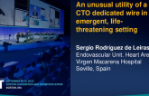 TCT 717: An unusual utility of a CTO dedicated wire in an emergent, life-threatening setting