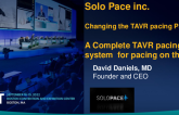 Changing the TAVR Paradigm (Solopace)