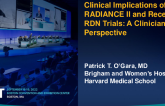 Clinical Implications of RADIANCE II and Recent Renal Denervation Trials: A Clinician’s Perspective