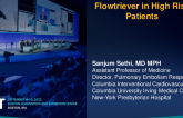 FlowTriever in high-risk patients