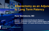 Atherectomy as an Adjunct to Long Term Patency