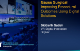 Improving Procedural Outcomes Using Digital Solutions (Gauss Surgical)